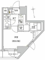 ハーモニーレジデンス御茶ノ水の間取り画像