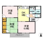 カーサ･フォンテーヌ C棟の間取り画像