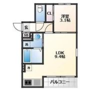 ソルテ二軒茶屋の間取り画像