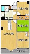 パラシオ高塔の間取り画像