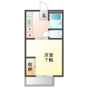 サンシティロッキーA・Bの間取り画像