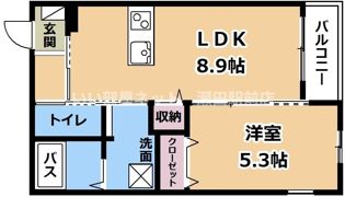 グロワール野村の間取り画像