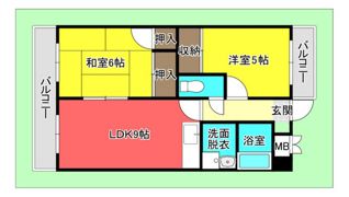 ファミール昭栄の間取り画像