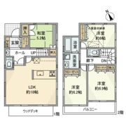 貸家 国分寺市内藤の間取り画像