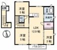 ディライフル A棟の間取り画像