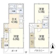 小金井市緑町1丁目住宅（0005476）の間取り画像