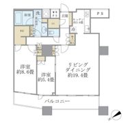 ザ・パークハウス西新宿タワー60の間取り画像
