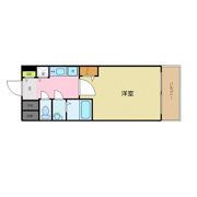 プレサンス扇町駅前の間取り画像