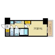 プレサンス北浜ラ・フェスタの間取り画像