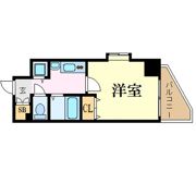 プレサンス心斎橋リベルタの間取り画像