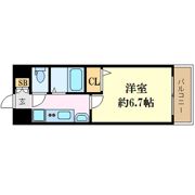 エステムプラザミッドプレイスの間取り画像
