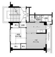 ビレッジハウス今保1号棟の間取り画像