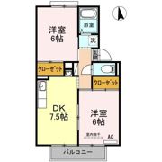 メゾン御所 B棟の間取り画像
