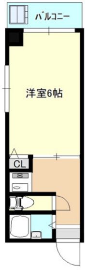 コーポ宝町の間取り画像