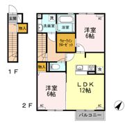 フェリシテ Ⅱの間取り画像