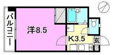パークサイドの間取り画像