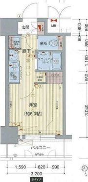 プレサンスNAGOYA桜通ビッグビートの間取り画像
