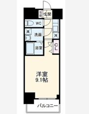 プレサンス錦通 THE 葵の間取り画像