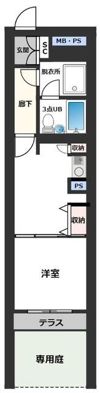 ライオンズマンション川越南の間取り画像