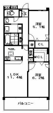 ステラ丸嶋の間取り画像