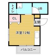 CHATON浜の間取り画像
