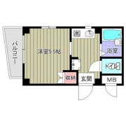 エムハイツの間取り画像