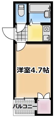 日吉ハイツの間取り画像