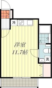 ジョーハウスB棟の間取り画像