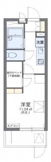 レオパレスシャンテ三国本町Ⅱの間取り画像