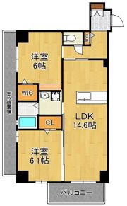 TGボナール浅川台B棟の間取り画像