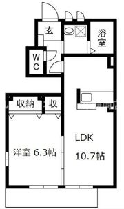 ミクティ葵の間取り画像