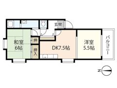 カーサベルデ（川内1）の間取り画像