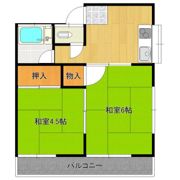 コーポ白馬の間取り画像