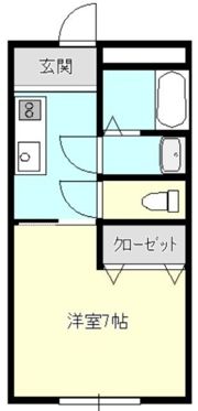 コーポエスジーの間取り画像