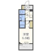 レジュールアッシュ九条の間取り画像