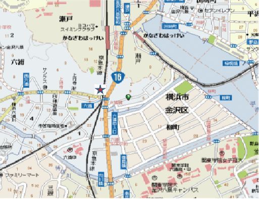 近くに施設あり