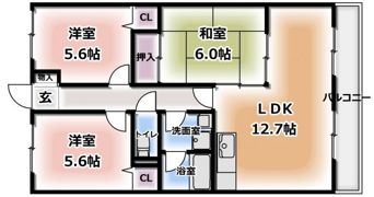 欅ガーデンの間取り画像