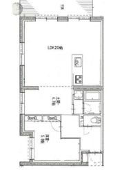 パティオ駒岡20号館の間取り画像