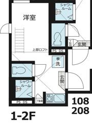 Terrace代々木上原の間取り画像