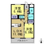 ルミナス緒川の間取り画像