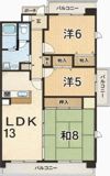 シティコート豊中二葉町の間取り画像