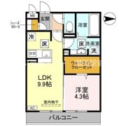 セジュール神宮道の間取り画像