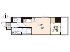 グランディール住吉の間取り画像