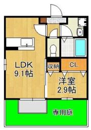 D-ROOM下富野の間取り画像