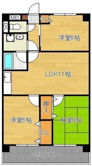 第4晴和ビルの間取り画像