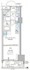 パークアクシス品川天王洲アイルの間取り画像