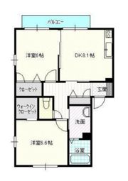 サン・クレバリーF棟の間取り画像