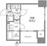 アジールコート中野坂上の間取り画像