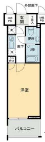 パトリア九段下の間取り画像
