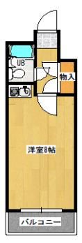 ダイアパレスステーションプラザ船橋の間取り画像